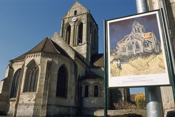 La iglesia de Auvers/Oise